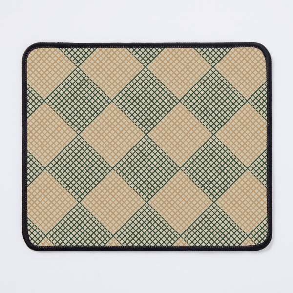 Item preview, Forest Green Gold Diagonal Tartan Plaid Design designed and sold by DColourMuse.