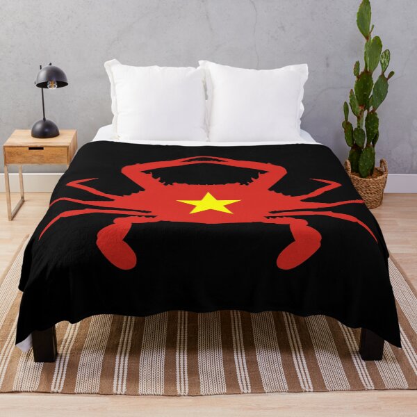 Item preview, Vietnamese Crab Flag designed and sold by wickedcartoons.