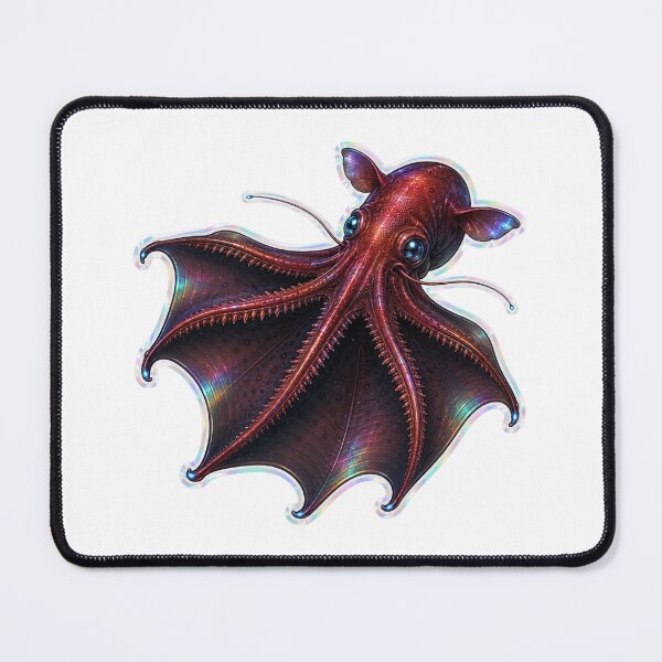 Item preview, Vampire Squid Deep Sea Marine Life Art designed and sold by KenworksDigital.