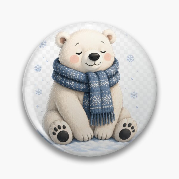 Item preview, Cozy Polar Bear Winter designed and sold by TinyWeird.
