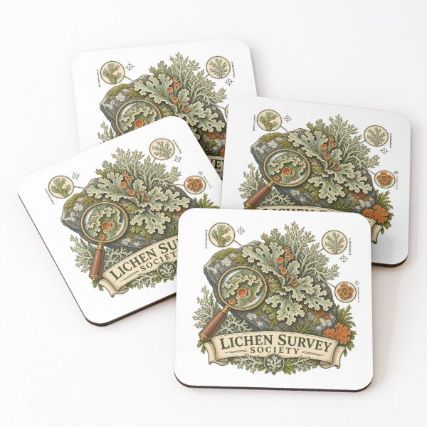 Item preview, Vintage Lichen Survey Society designed and sold by Mosslume Studio.