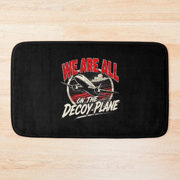 Item preview, WE ARE ALL ON THE DECOY PLANE Funny Aviation designed and sold by PaletteArc.