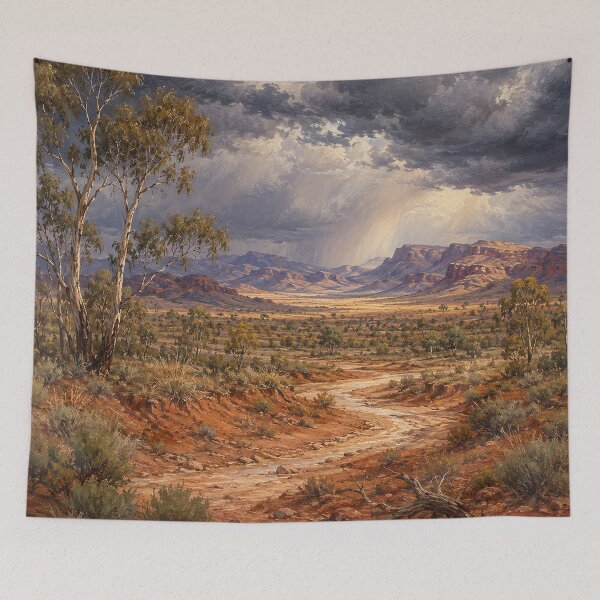 Item preview, Stormlight Over the Outback designed and sold by Pixel Junkies Studio.