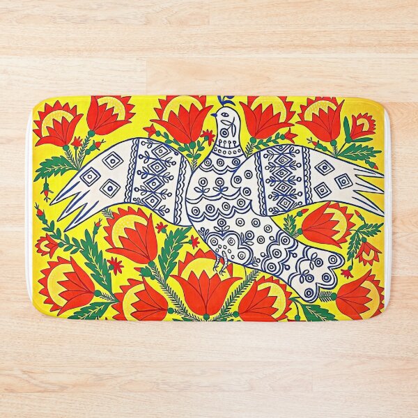 Item preview, White Bird Among Tulips designed and sold by BrandsDesigns.