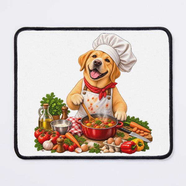Item preview, Proud Labrador Chef Cooking Up Chaos designed and sold by builtforyou.