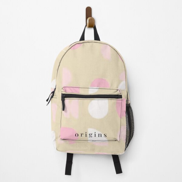 Item preview, Pastel Pink Geometric Shapes - Warm Beige Scandinavian Pattern designed and sold by ORIGINS LINES.