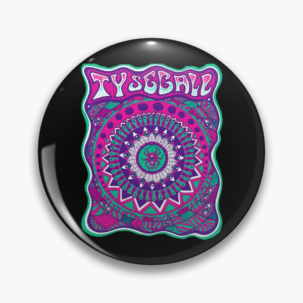 Item preview, Psychedelic Mandala Spider Web Neon Trippy designed and sold by deniz-.