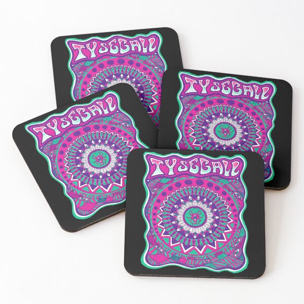 Item preview, Psychedelic Mandala Spider Web Neon Trippy designed and sold by deniz-.
