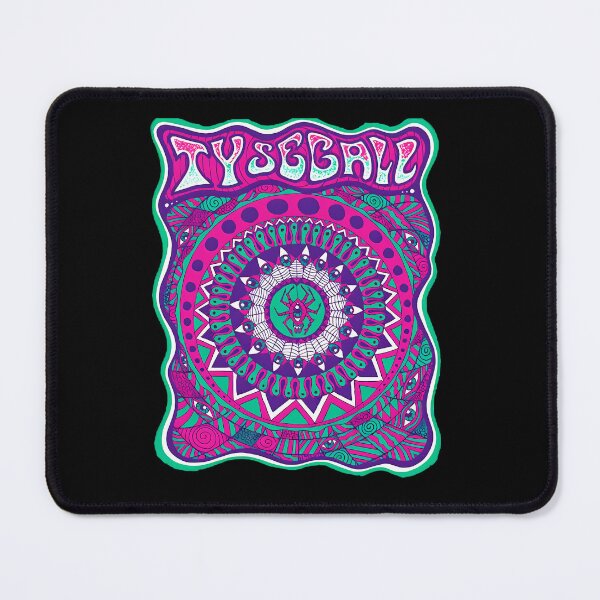 Item preview, Psychedelic Mandala Spider Web Neon Trippy designed and sold by deniz-.