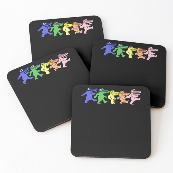 Item preview, Dancing Alligator Parade Rainbow Steal Your Face designed and sold by deniz-.