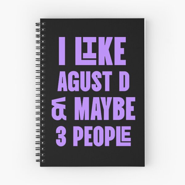 Item preview, i like BTS suga yoongi agust d & maybe 3 people designed and sold by Morcawork.