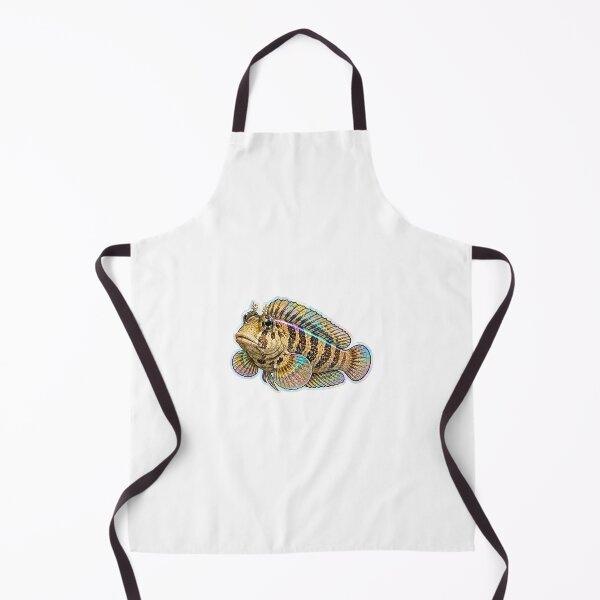 Item preview, Holographic Mottled Blenny Fish Sticker Art designed and sold by KenworksDigital.