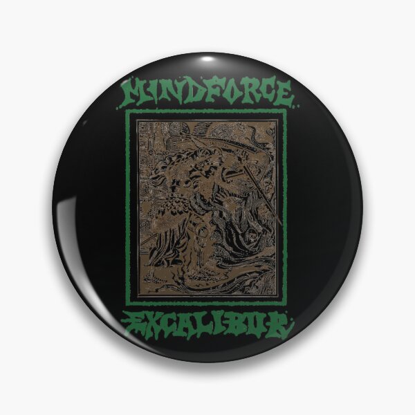 Item preview, Medieval Warrior Knight Engraving Green Bordered Crest designed and sold by noppu.