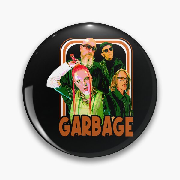 Item preview, Garbage Band Shirley Manson Alternative Rock Pop Art Vintage designed and sold by RobynPeckArt.