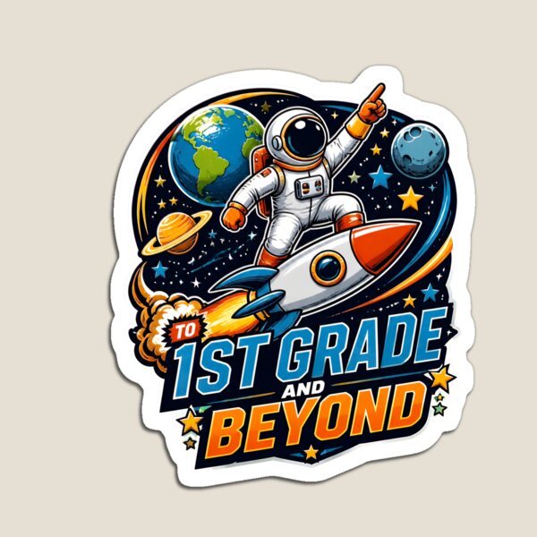 Item preview, TO 1ST GRADE AND BEYOND Space Rocket Blast Off designed and sold by PaletteArc.