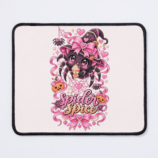 Item preview, Spider Spice Cute Coquette Halloween Spider – Pink PSL Pumpkin Fall Girly Gift designed and sold by SaNaCreation13.