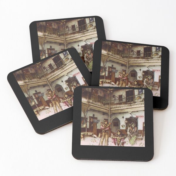 Item preview, Spanish Courtyard Balcony Architecture Band designed and sold by noppu.