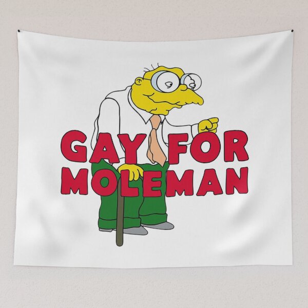 Item preview, Gay for Moleman designed and sold by UNK-Fatigues.