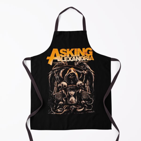 Item preview, Asking Alexandria Grim Reaper Hourglass Skulls designed and sold by Interstellar  Vibe.