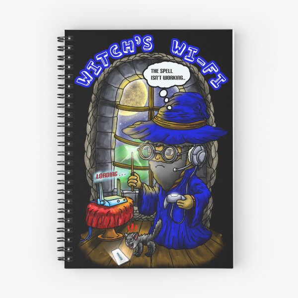 Item preview, Witch's Wi-Fi – Funny Wizard Internet Magic designed and sold by Migiteart.