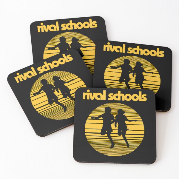 Item preview, Yellow Sunset Silhouettes Running Children Horizon Lines designed and sold by noppu.