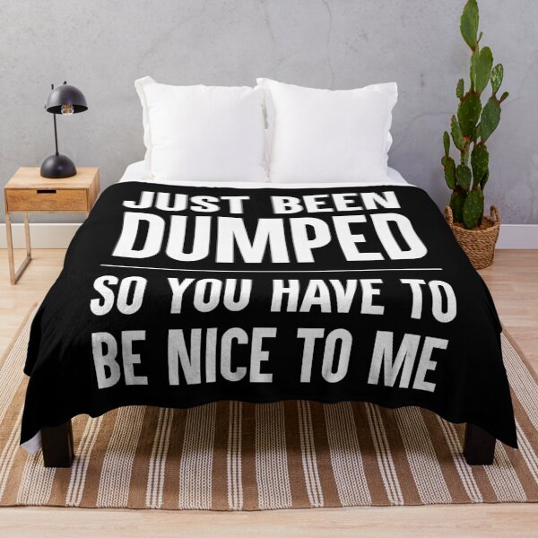 Item preview, Just Been Dumped Funny Breakup Gift designed and sold by Say It With Ink.