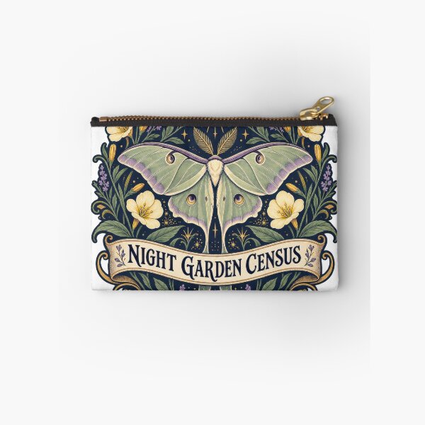Item preview, Night Garden Moth Census designed and sold by Mosslume Studio.