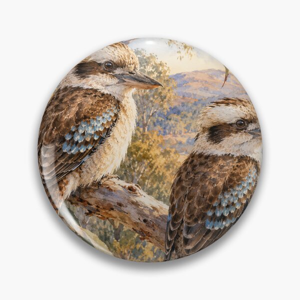 Item preview, Kookaburras Among the Gum Trees designed and sold by Pixel Junkies Studio.