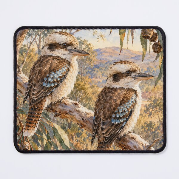 Item preview, Kookaburras Among the Gum Trees designed and sold by Pixel Junkies Studio.