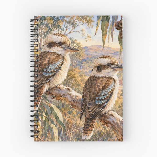 Item preview, Kookaburras Among the Gum Trees designed and sold by Pixel Junkies Studio.