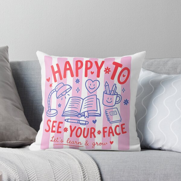 Item preview, Happy To See Your Face, Back To School, Last Day Of School, Education designed and sold by vintagearttee.