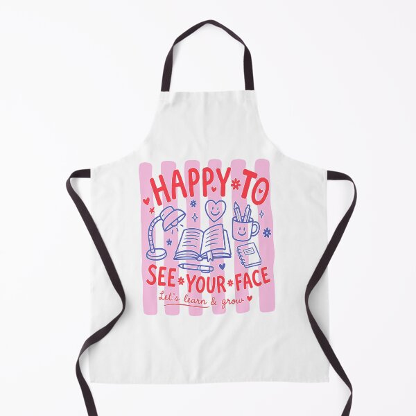 Item preview, Happy To See Your Face, Back To School, Last Day Of School, Education designed and sold by vintagearttee.