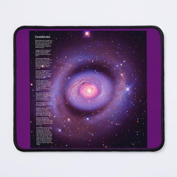 Item preview, Messier 94 Spiral Galaxy with Desiderata Poem designed and sold by Halifaxartguy.