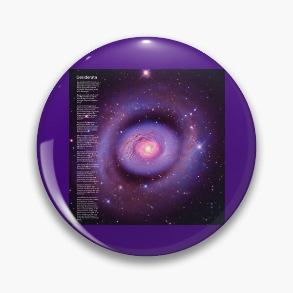 Item preview, Messier 94 Spiral Galaxy with Desiderata Poem designed and sold by Halifaxartguy.