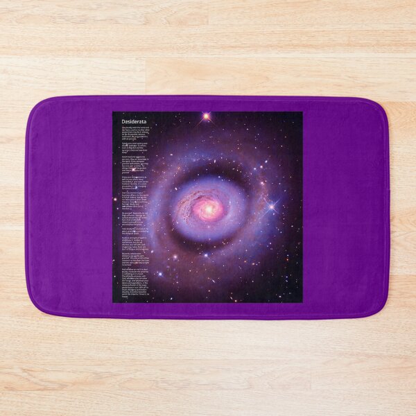Item preview, Messier 94 Spiral Galaxy with Desiderata Poem designed and sold by Halifaxartguy.