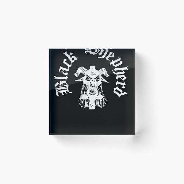 Item preview, Black Shepherd Logo Belgian Metal Cult Immortal Aggression United Evil Forces designed and sold by StardustCave.