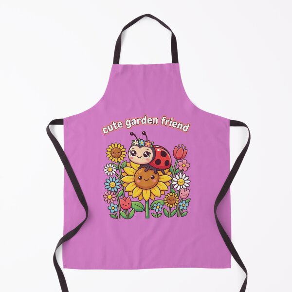 Item preview, Cute Garden Friend Sticker | Kawaii Ladybug & Sunflower Design | Floral Nature Lover Gift designed and sold by morning sun.