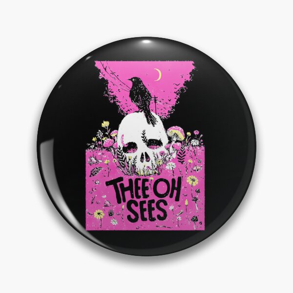Item preview, Crow Resting on a Skull in a Pink Forest designed and sold by khaledkamal.