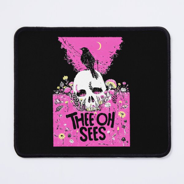 Item preview, Crow Resting on a Skull in a Pink Forest designed and sold by khaledkamal.