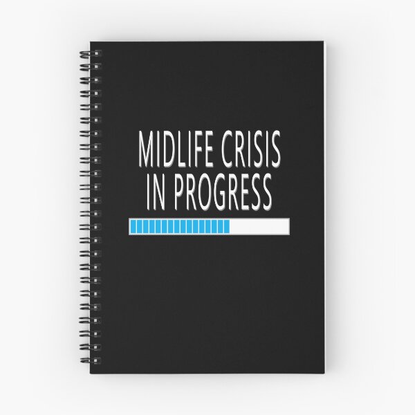 Item preview, Midlife Crisis In Progress Funny Birthday Gift designed and sold by Say It With Ink.