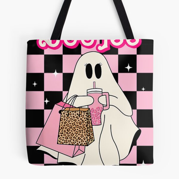 Item preview, Boo Jee â€“ Glam Ghost with Shopping Bags designed and sold by VaporThicket.