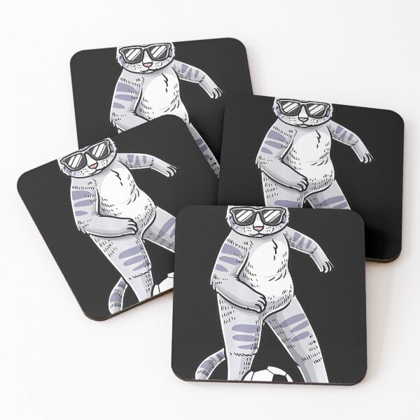 Item preview, Funny Cat Lover Play Soccer Player Pet Kittens Soccer Premium  designed and sold by VaporThicket.