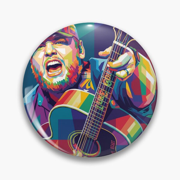 Item preview, Luke Combs Guitarist Pop Art designed and sold by SiksisArt.