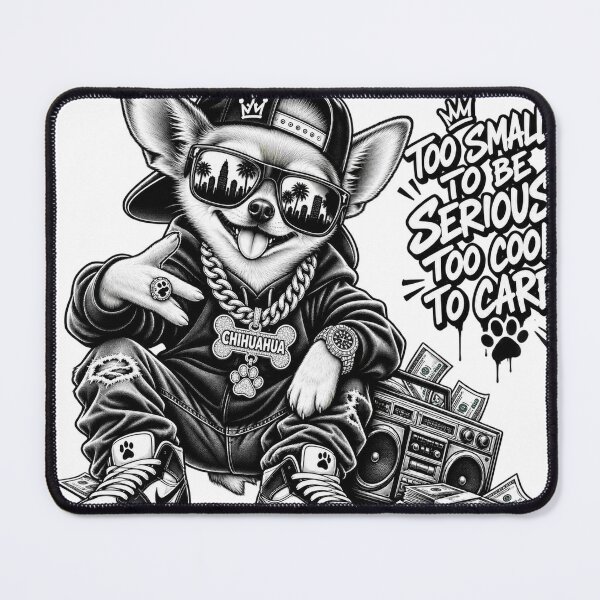 Item preview, Funny Chihuahua Rapper – Hip Hop Dog Streetwear designed and sold by Sais piko .
