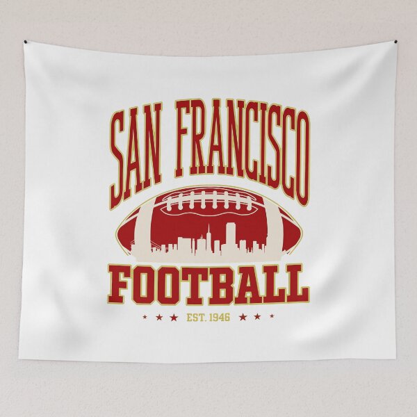 Item preview, Vintage SF Football City Skyline EST 1946 designed and sold by ntstackpole.
