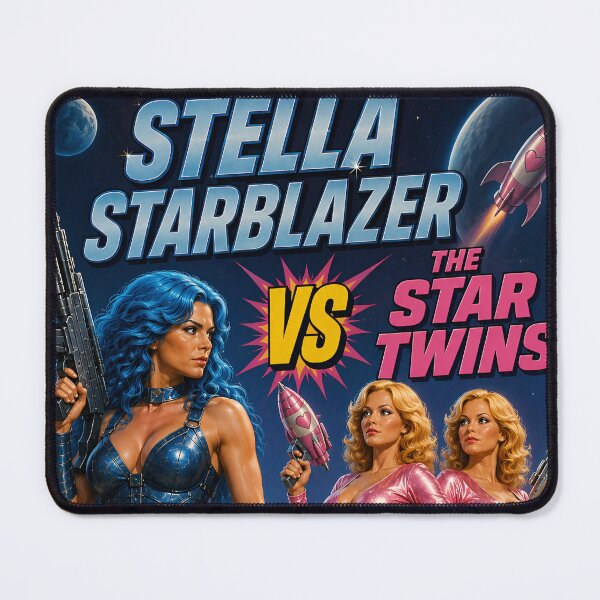 Item preview, Stella Starblazer vs The Star Twins designed and sold by Moviebuff91.