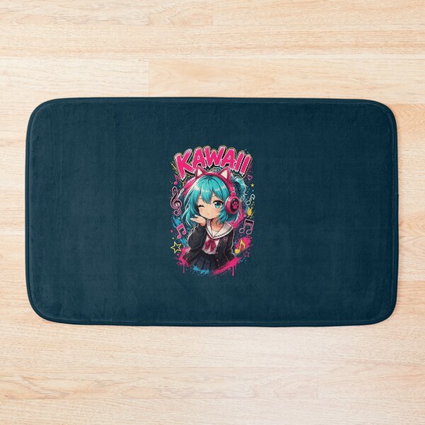 Item preview,  Kawaii Aqua Music Girl  designed and sold by OsmundWagner.
