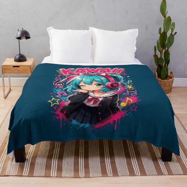 Item preview, Kawaii Aqua Music Girl designed and sold by OsmundWagner.