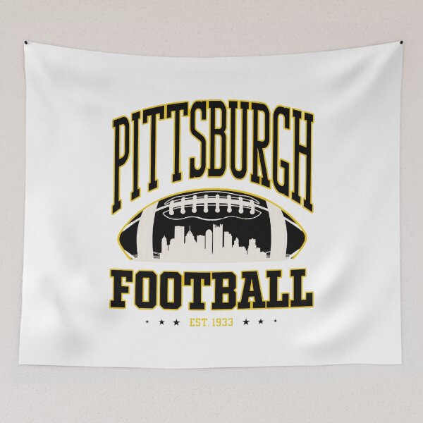 Item preview, Pittsburgh Football Skyline Retro Vintage designed and sold by ntstackpole.