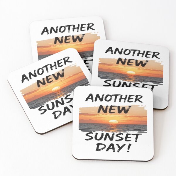 Item preview, Motivational Mindset Quote About the Hope ANOTHER NEW SUNSET DAY! designed and sold by Giulivo Store Graphic.
